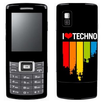   «I love techno»   Samsung C5212 Duos