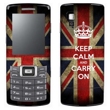   «Keep calm and carry on»   Samsung C5212 Duos