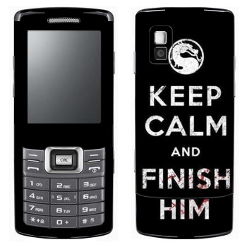   «Keep calm and Finish him Mortal Kombat»   Samsung C5212 Duos