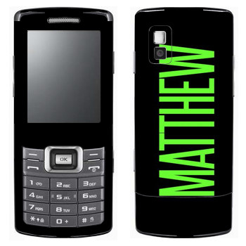  «Matthew»   Samsung C5212 Duos