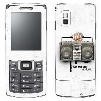   « - No music? No life.»   Samsung C5212 Duos