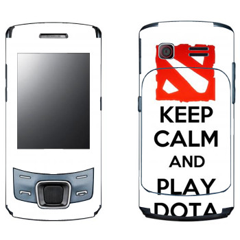   «Keep calm and Play DOTA»   Samsung C6112 Duos