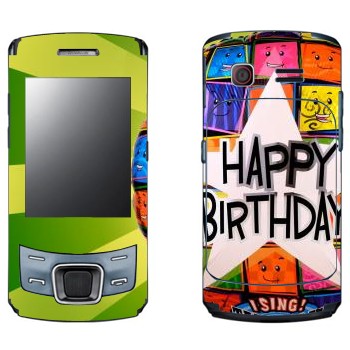   «  Happy birthday»   Samsung C6112 Duos