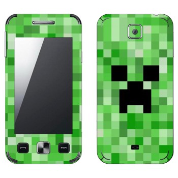   «Creeper face - Minecraft»   Samsung C6712 Star II Duos