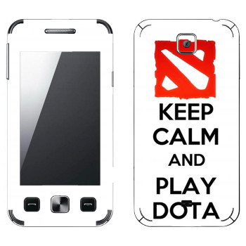   «Keep calm and Play DOTA»   Samsung C6712 Star II Duos