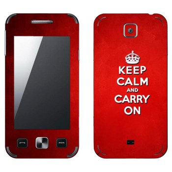  «Keep calm and carry on - »   Samsung C6712 Star II Duos