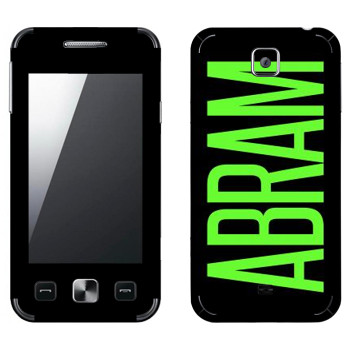   «Abram»   Samsung C6712 Star II Duos