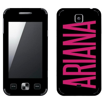   «Ariana»   Samsung C6712 Star II Duos