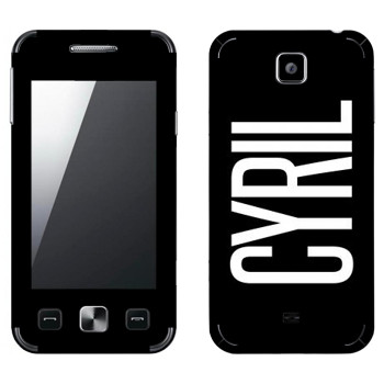   «Cyril»   Samsung C6712 Star II Duos