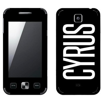  «Cyrus»   Samsung C6712 Star II Duos