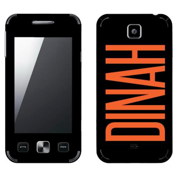   «Dinah»   Samsung C6712 Star II Duos