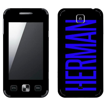   «Herman»   Samsung C6712 Star II Duos