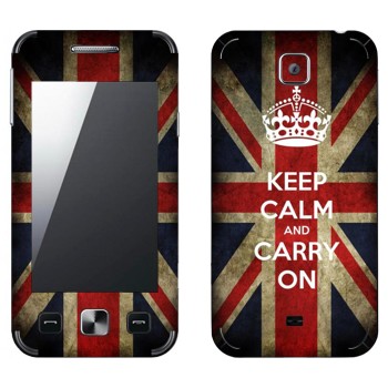   «Keep calm and carry on»   Samsung C6712 Star II Duos