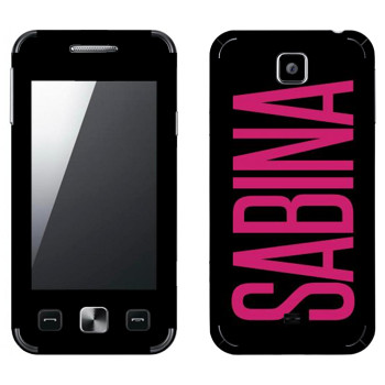   «Sabina»   Samsung C6712 Star II Duos