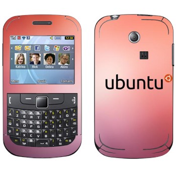   «Ubuntu»   Samsung Chat 335