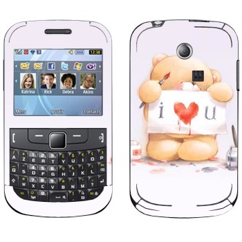   «  - I love You»   Samsung Chat 335