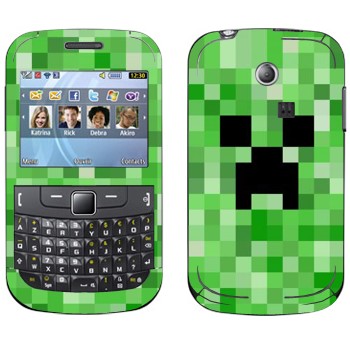   «Creeper face - Minecraft»   Samsung Chat 335