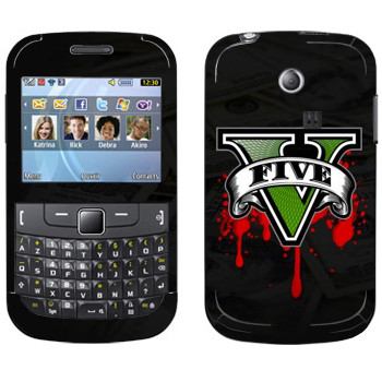   «GTA 5 - logo blood»   Samsung Chat 335