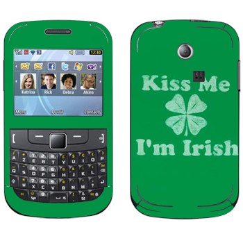   «Kiss me - I'm Irish»   Samsung Chat 335