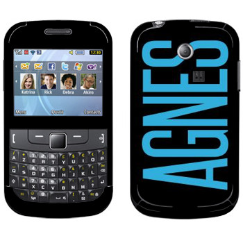   «Agnes»   Samsung Chat 335