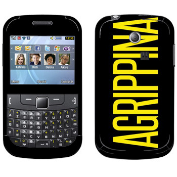   «Agrippina»   Samsung Chat 335