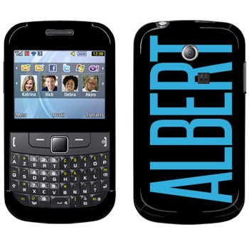   «Albert»   Samsung Chat 335