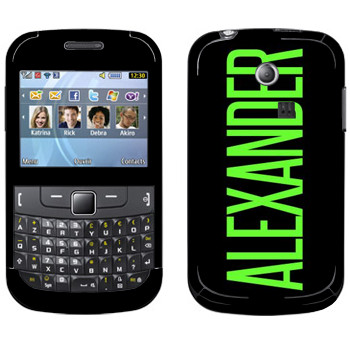   «Alexander»   Samsung Chat 335