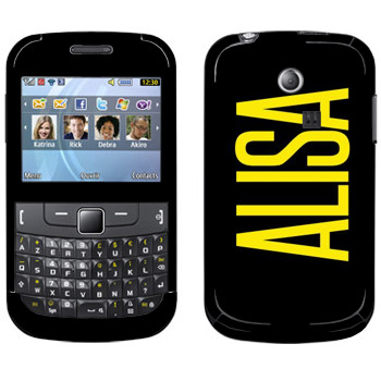   «Alisa»   Samsung Chat 335