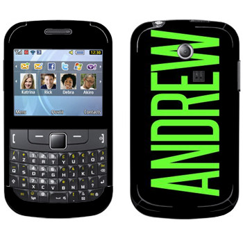  «Andrew»   Samsung Chat 335