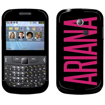   «Ariana»   Samsung Chat 335