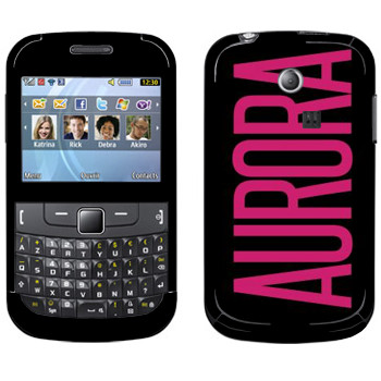   «Aurora»   Samsung Chat 335