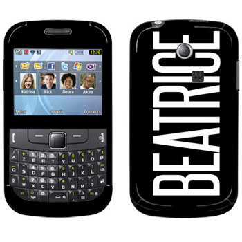   «Beatrice»   Samsung Chat 335