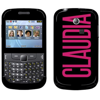   «Claudia»   Samsung Chat 335