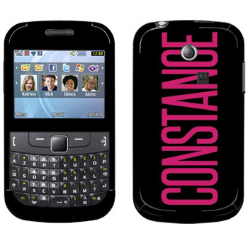   «Constance»   Samsung Chat 335
