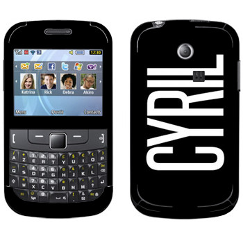   «Cyril»   Samsung Chat 335