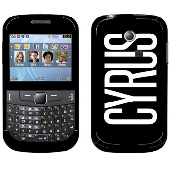   «Cyrus»   Samsung Chat 335