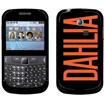   «Dahlia»   Samsung Chat 335