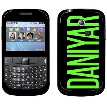   «Daniyar»   Samsung Chat 335