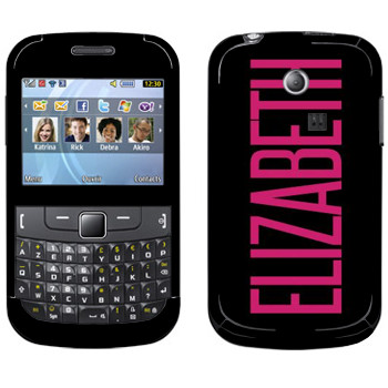   «Elizabeth»   Samsung Chat 335