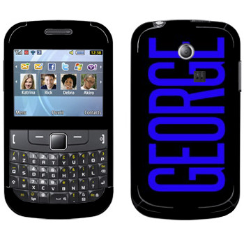  «George»   Samsung Chat 335