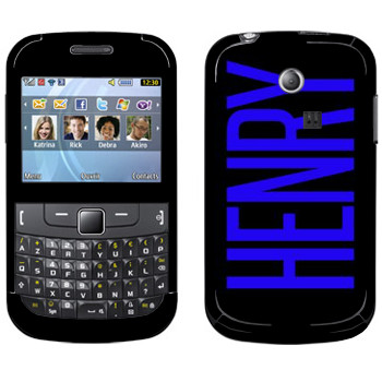   «Henry»   Samsung Chat 335