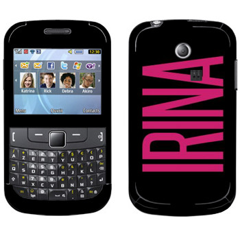   «Irina»   Samsung Chat 335