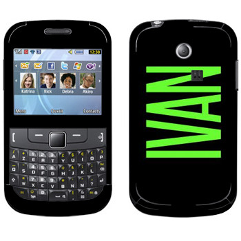   «Ivan»   Samsung Chat 335