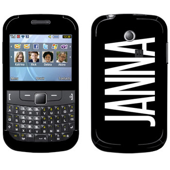   «Janna»   Samsung Chat 335