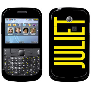   «Juliet»   Samsung Chat 335