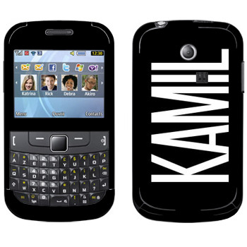  «Kamil»   Samsung Chat 335