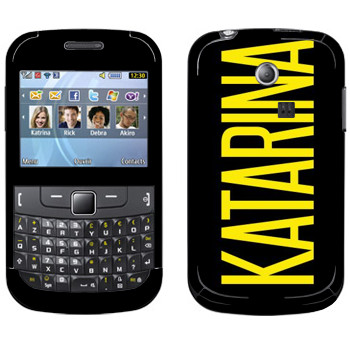   «Katarina»   Samsung Chat 335