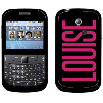   «Louise»   Samsung Chat 335
