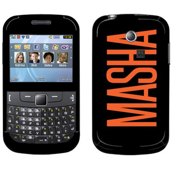   «Masha»   Samsung Chat 335