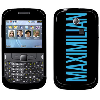   «Maximilian»   Samsung Chat 335